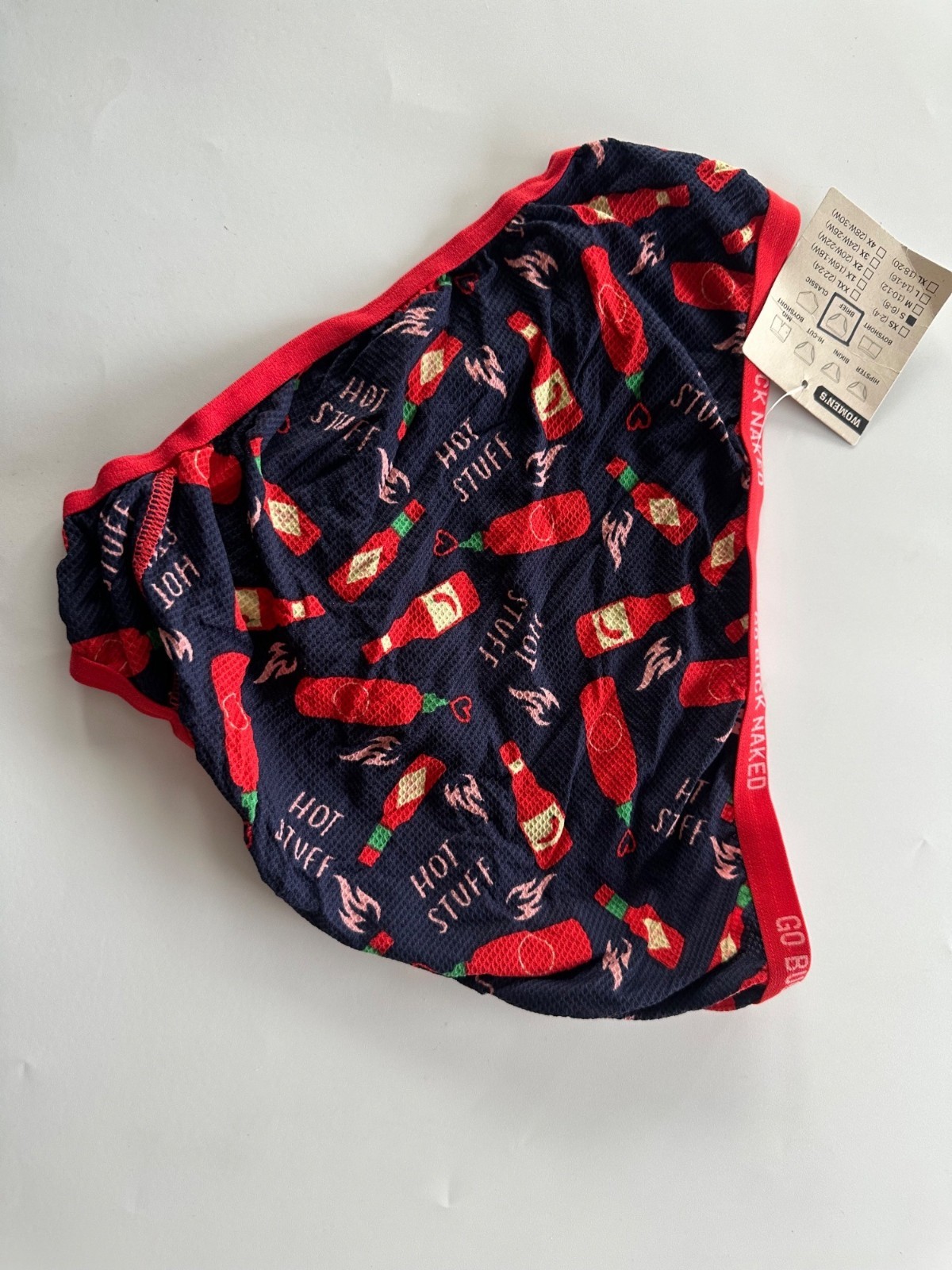 Duluth Trading Women’s Small Go Buck Naked Hot Spicy Bikini Underwear NEW