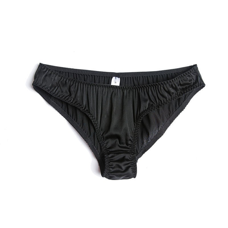 Women’s Silk Sexy Satin Knickers Panties Briefs Low Waist Lingerie Underwear S-L