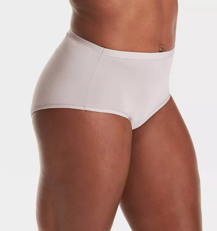 Hanes Women’s 3pk Comfort Period and Postpartum Light Leak Protection Briefs