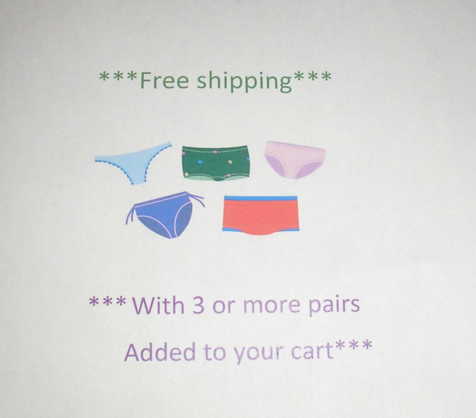 Panties Lingerie TC Wonder Edge Rose Briefs XL Adult Gift