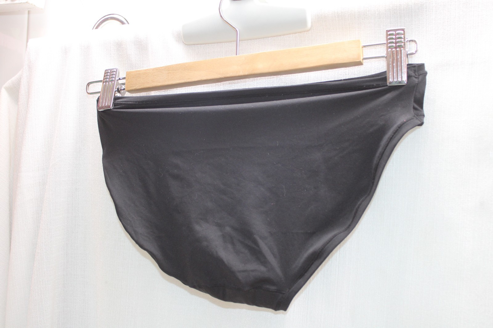 Panic tummy control butt-lift hi-cut brief panties black polyamide spandex S/M
