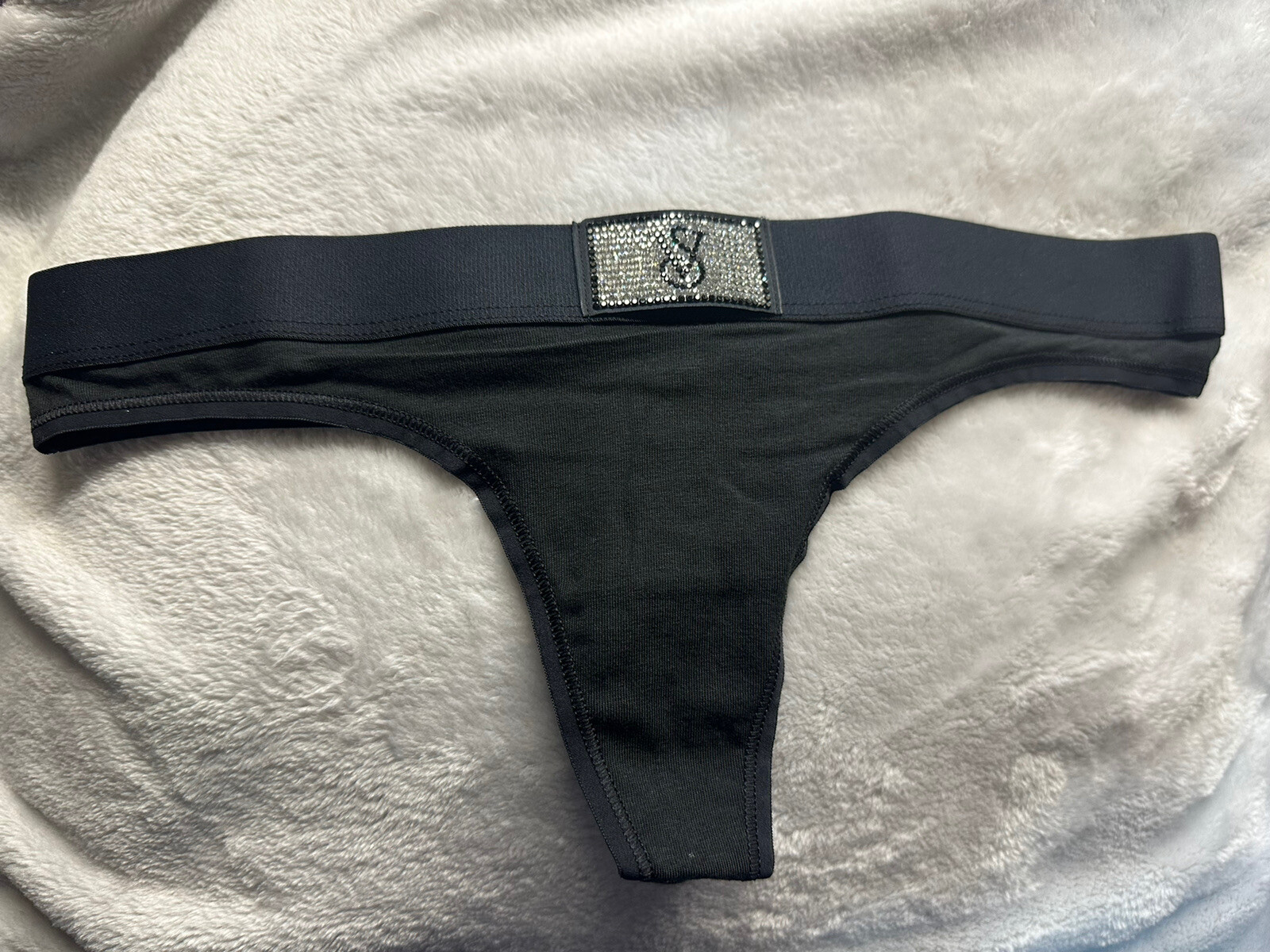 VICTORIA’S SECRET VERY SEXY BLING LOGO BAND THONG S-M-L