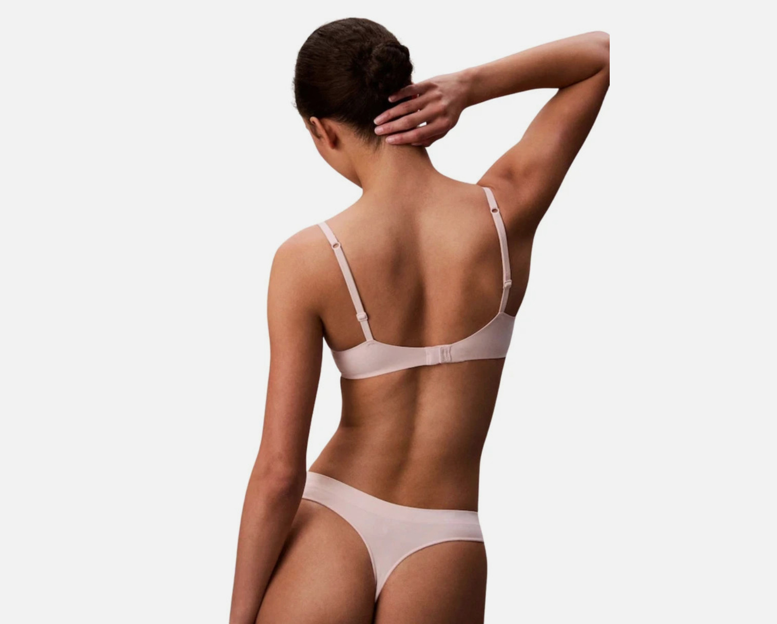 Calvin Klein Women’s Bonded Flex Thong – Pink XL