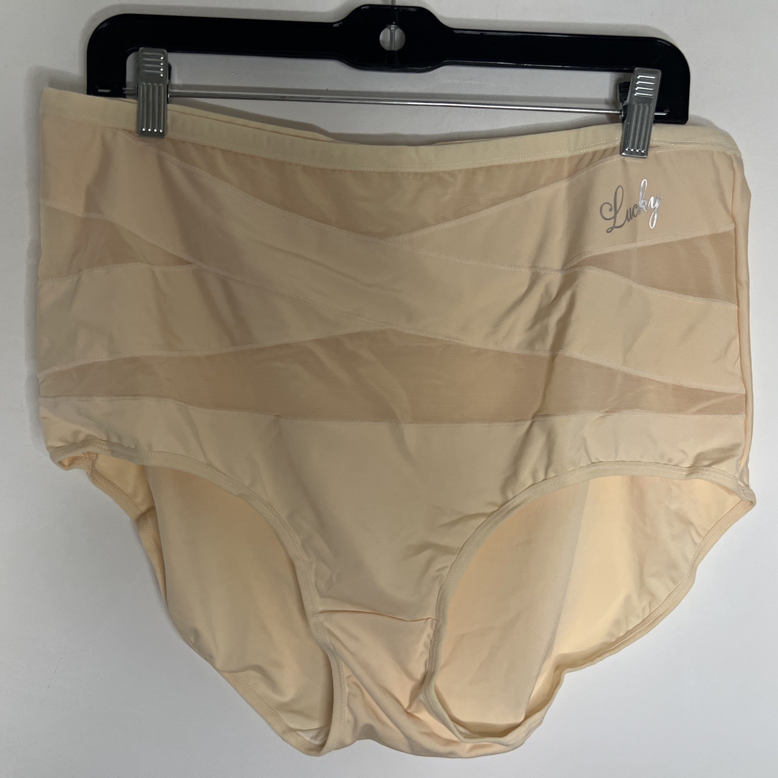 NEW Lot Of 4 Pair Women’s Morelect Ivory High Waist Compression Panties Size 6XL