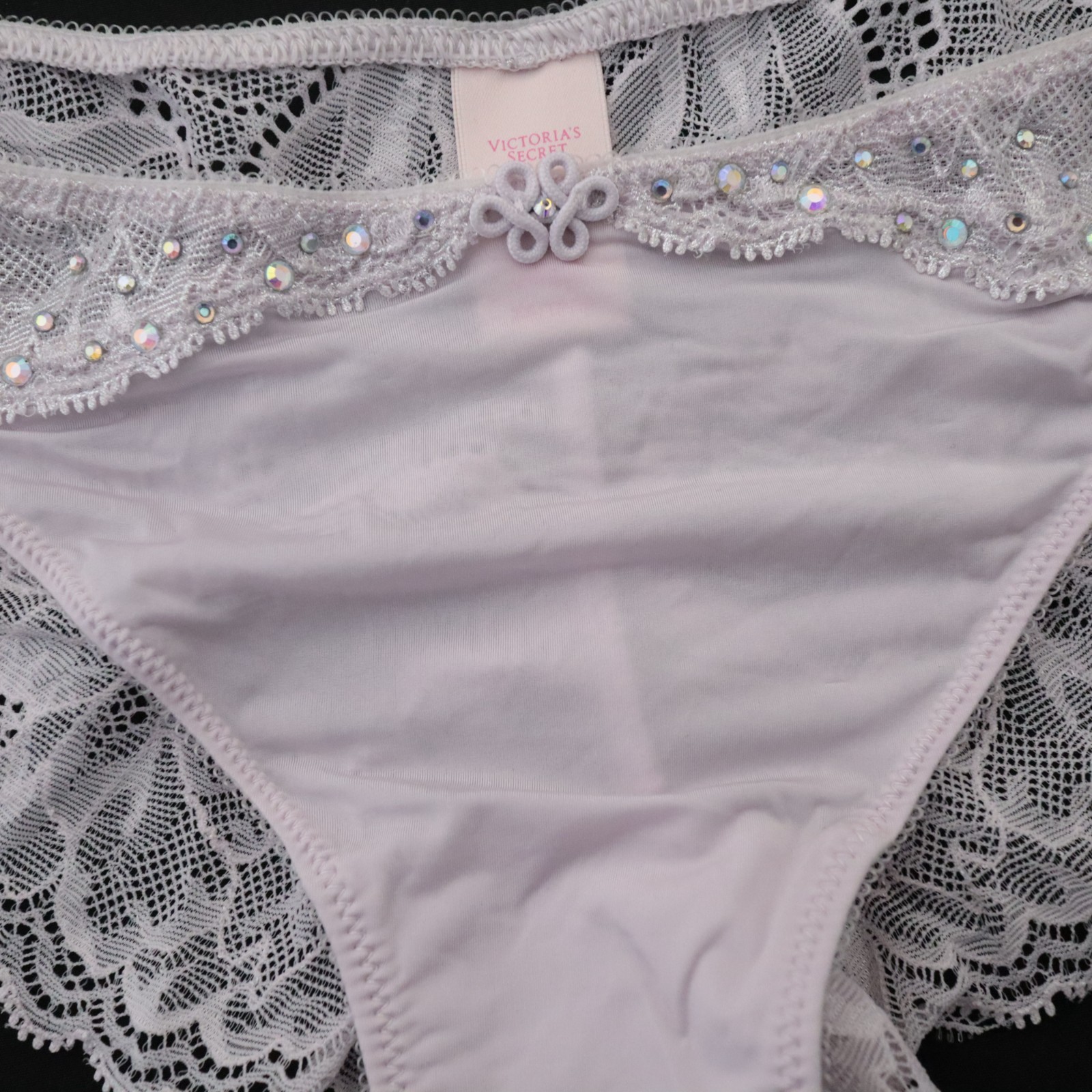 NEW Victoria’s Secret VTG Dream Angels Smooth Satin Cheekini Panty XS XSMALL