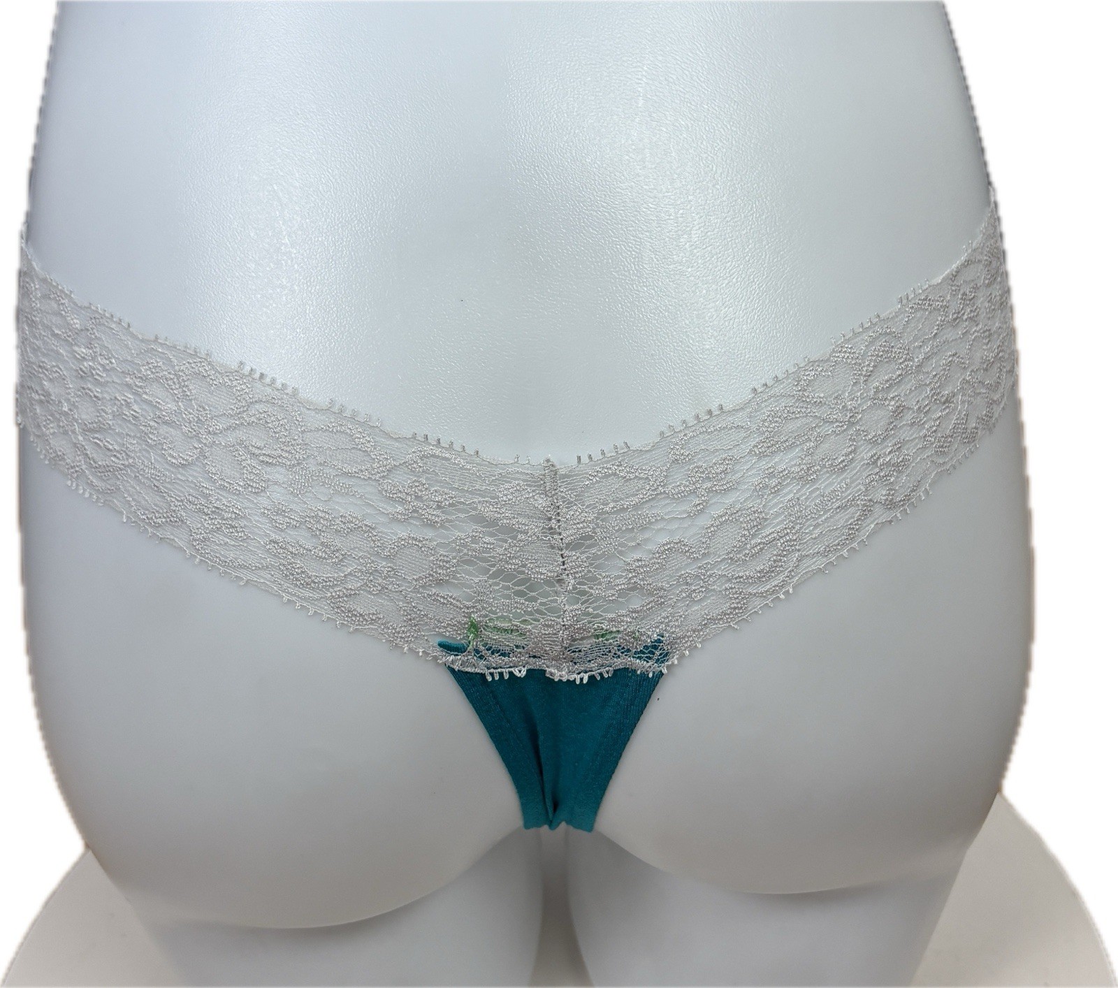 Honeydew Intimates S/M Assorted Fall Color Lace Waist Bow Thong Panties-Set of 5