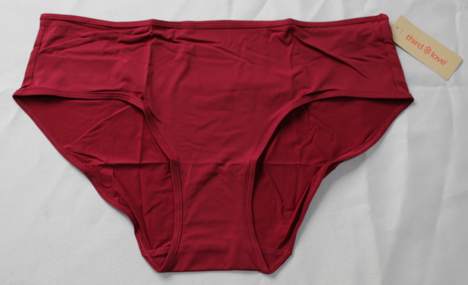 Third Love Women’s Form Seamless Breathable Hipster Panty EH6 Ruby Large NWT