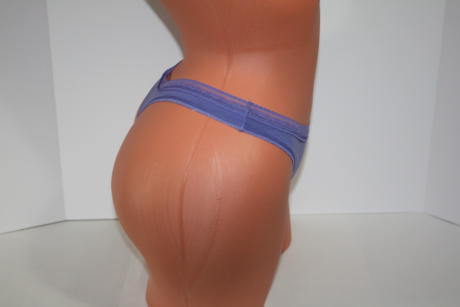 Women’s Nordstrom Lingerie Purple Thong Pantie Size S NWT