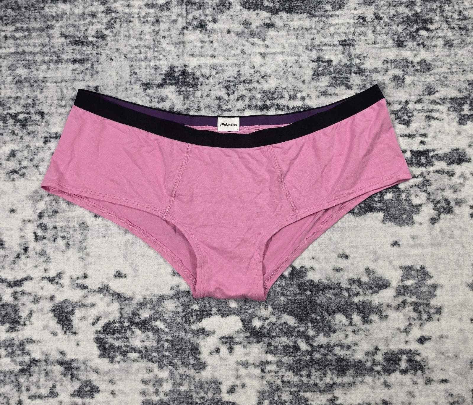 MeUndies Women’s Boyshort Panties Pink MicroModal Blend Size 2X New