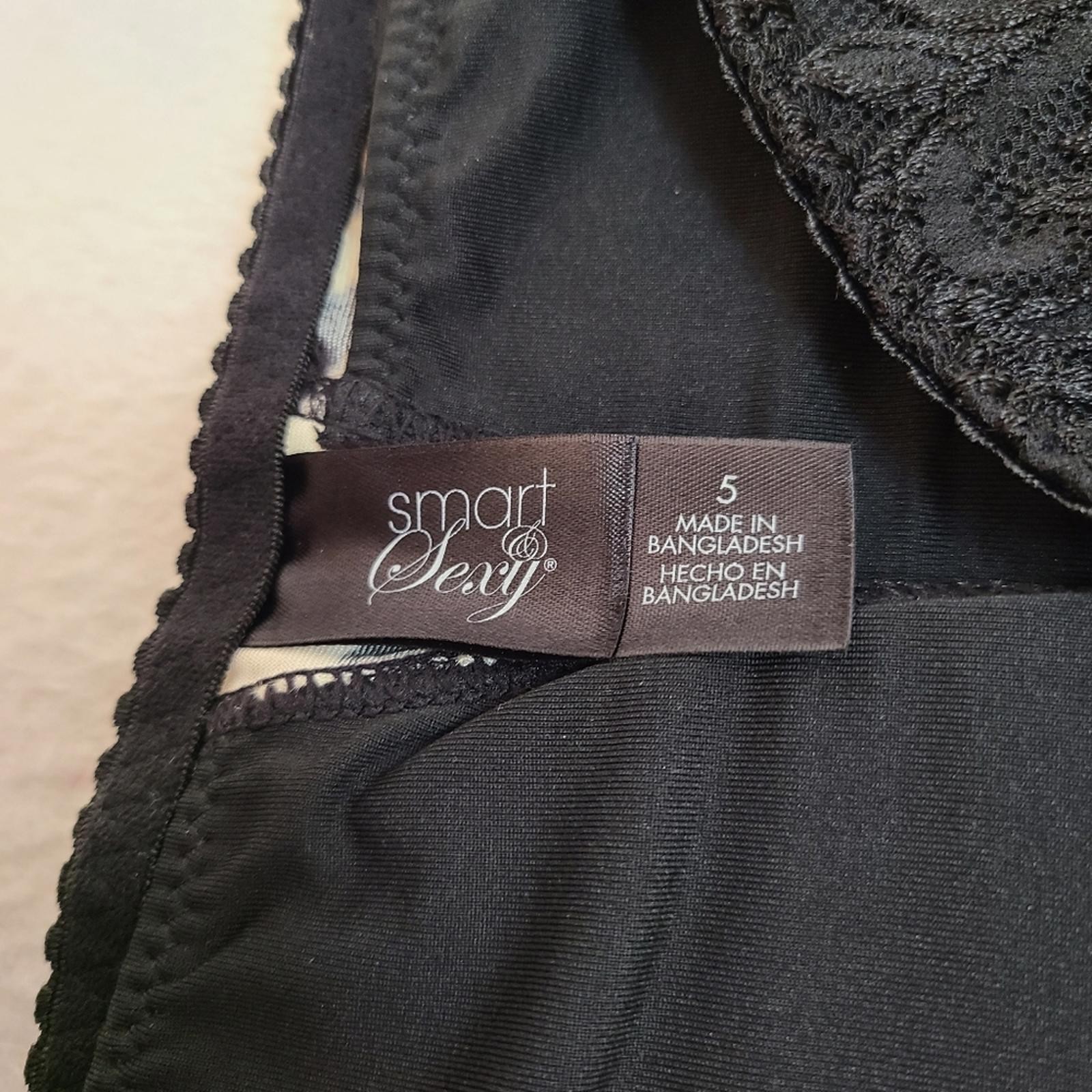 VTG Smart & Sexy Silky Satin BBL Padded Bum Shaping Bikini Panty Size Sm
