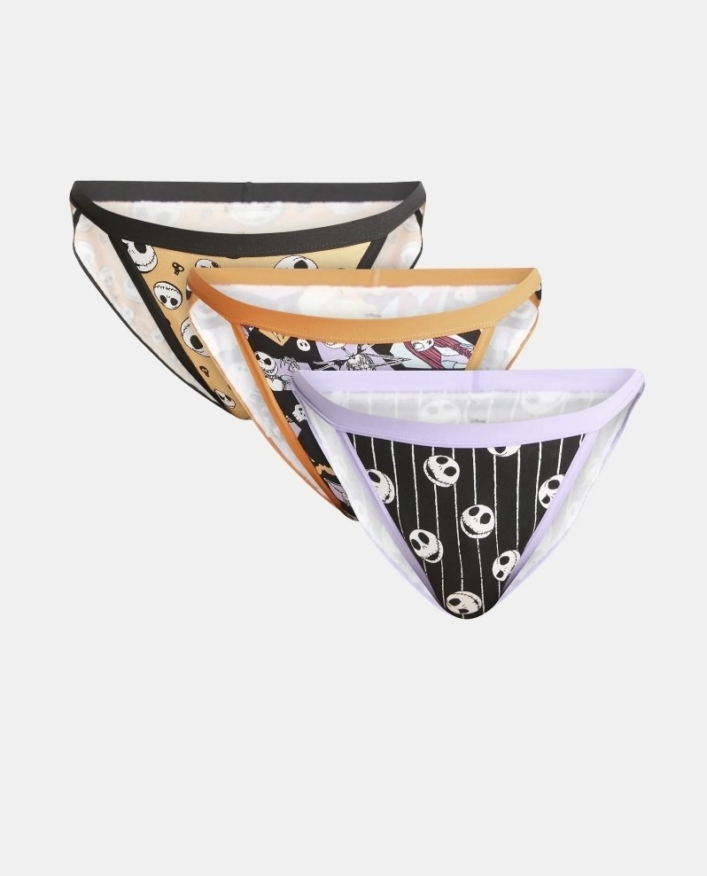 NEW Lot Of 4 Walmart Halloween 3 Packs Of Assorted Underwear Styles, Medium