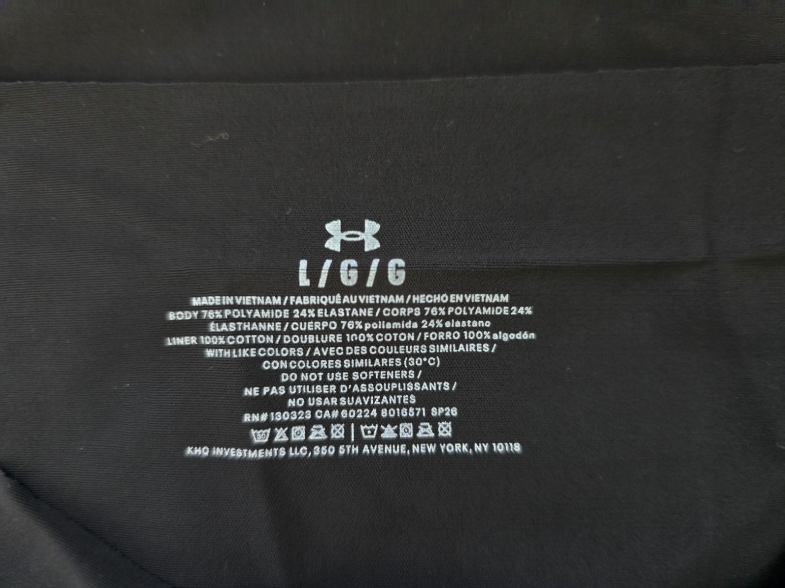 Under Armour Women’s Seamless Hipster – 3 PK Solid Black LG