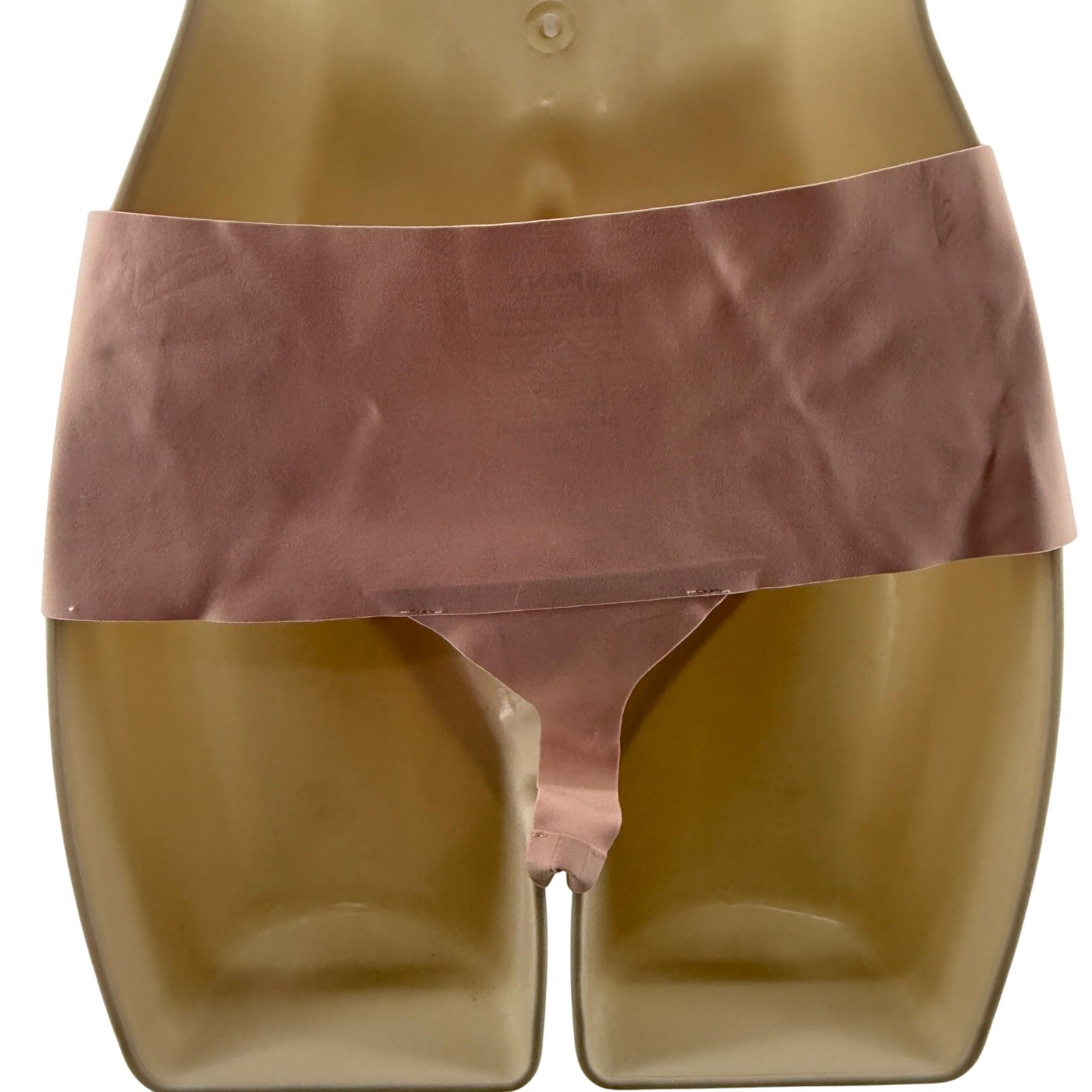 Spanx Supersmooth Undie-tectable Thong Ballerina Pink Womens Large