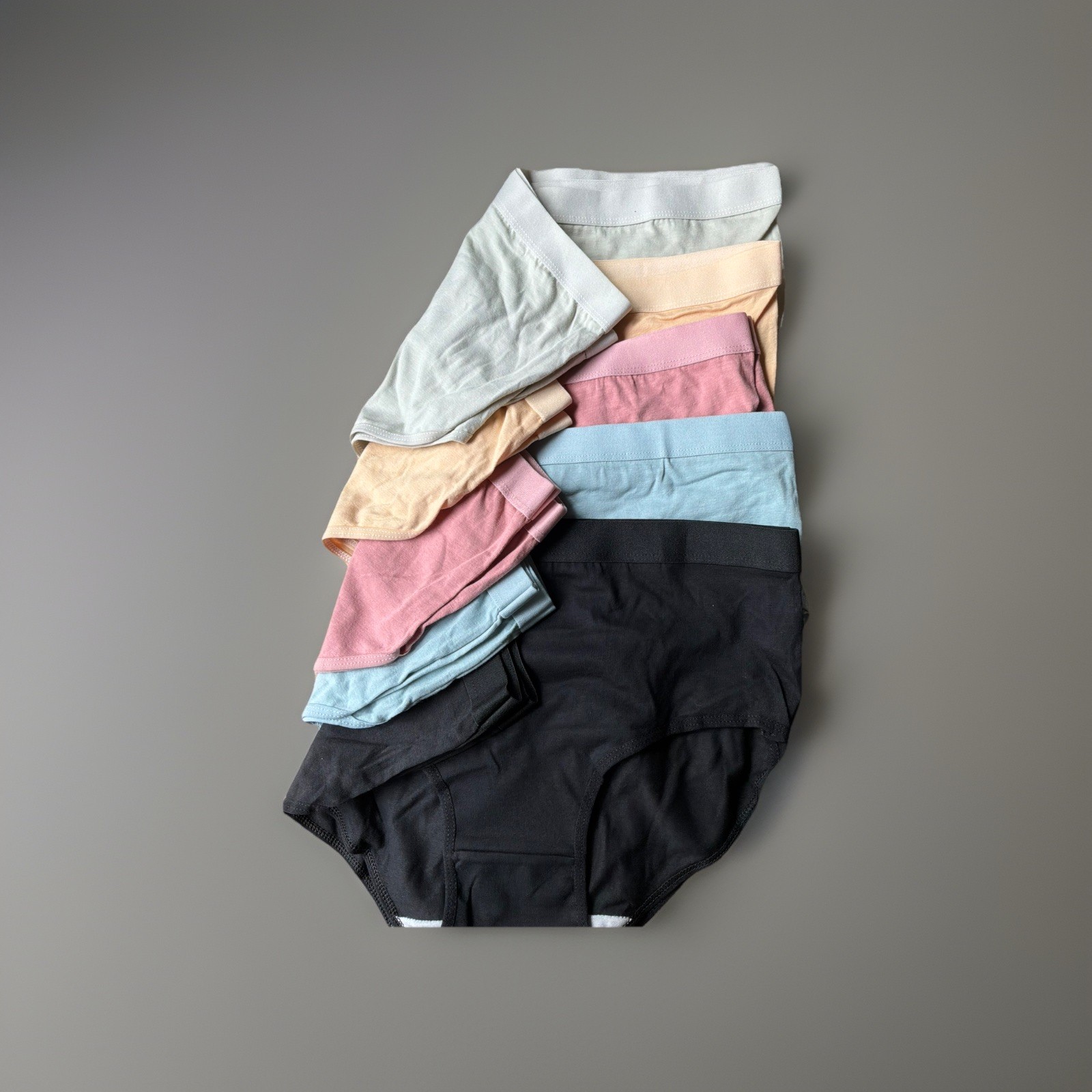 10 Pack – Women’s 95% Cotton 5% Spandex Brief Underwear – Size Large