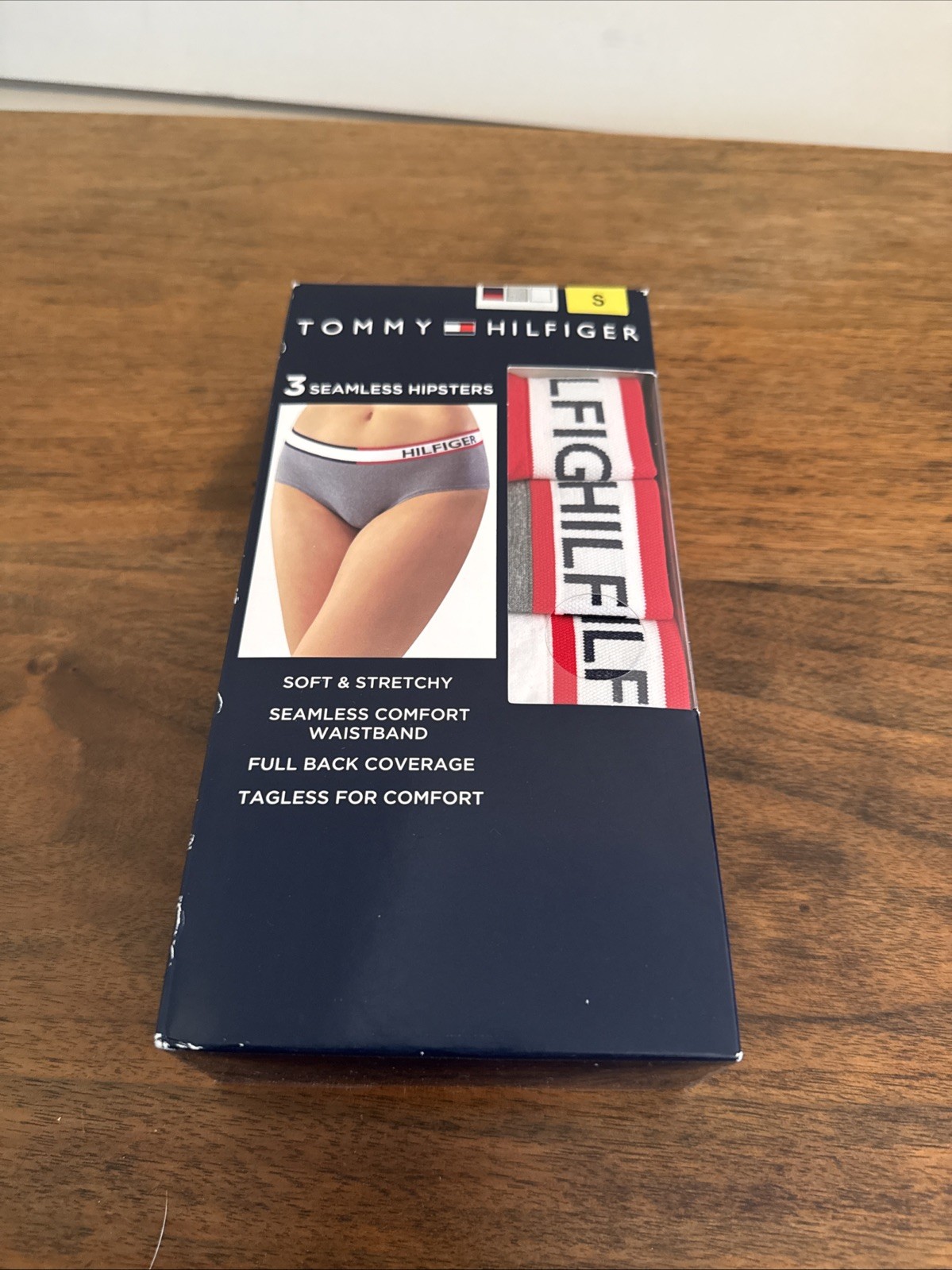 Tommy Hilfiger ~ 3 Pair Women’s Hipster Underwear Panties Size Small