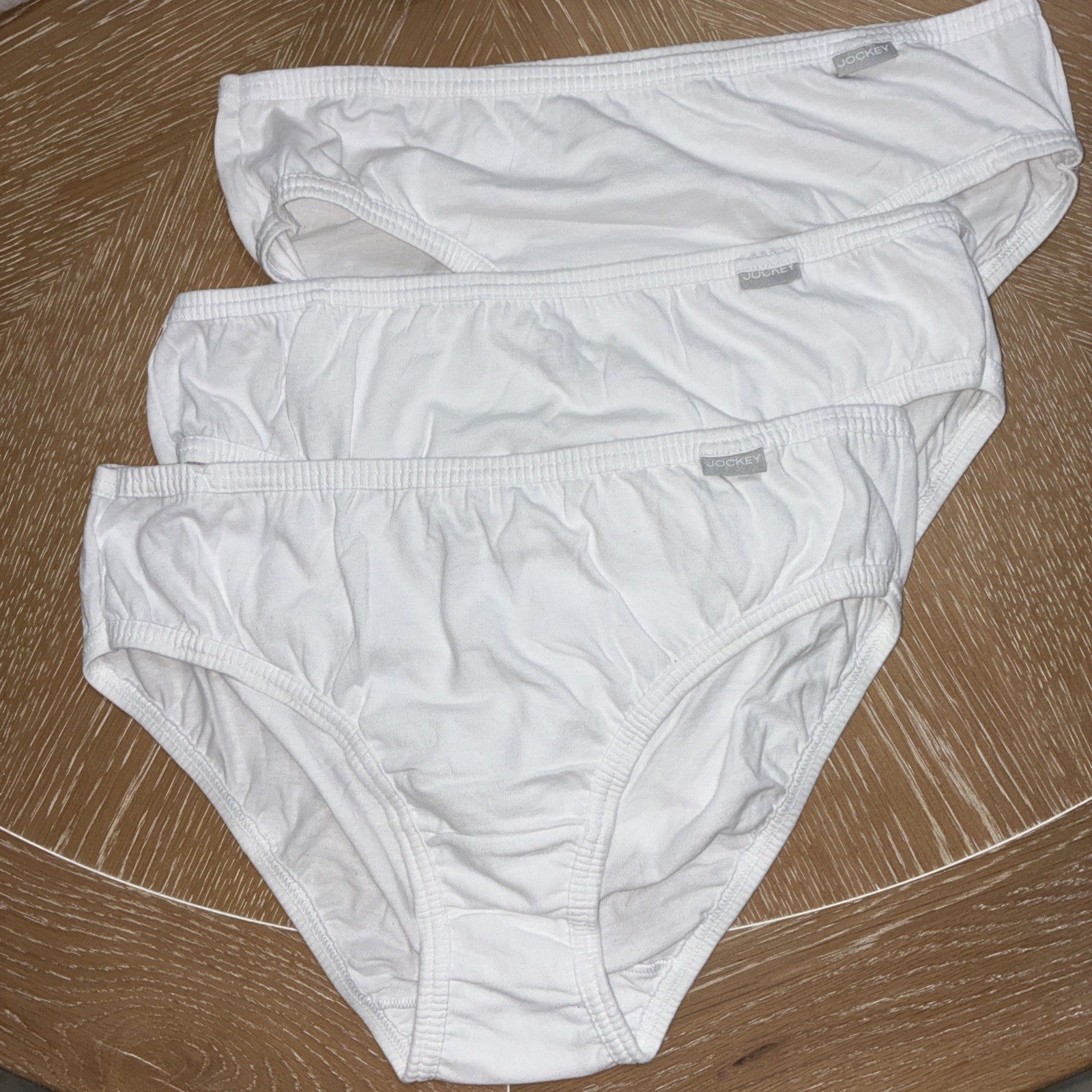 Jockey Underwear 3 Pack Elance Cotton Women’s Brief Size 8