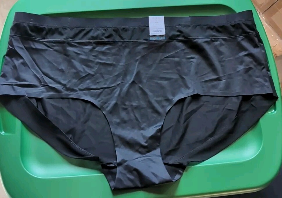 NWT Women’s Auden Brief Underwear Panties bonded edge Size 4X (28-30)
