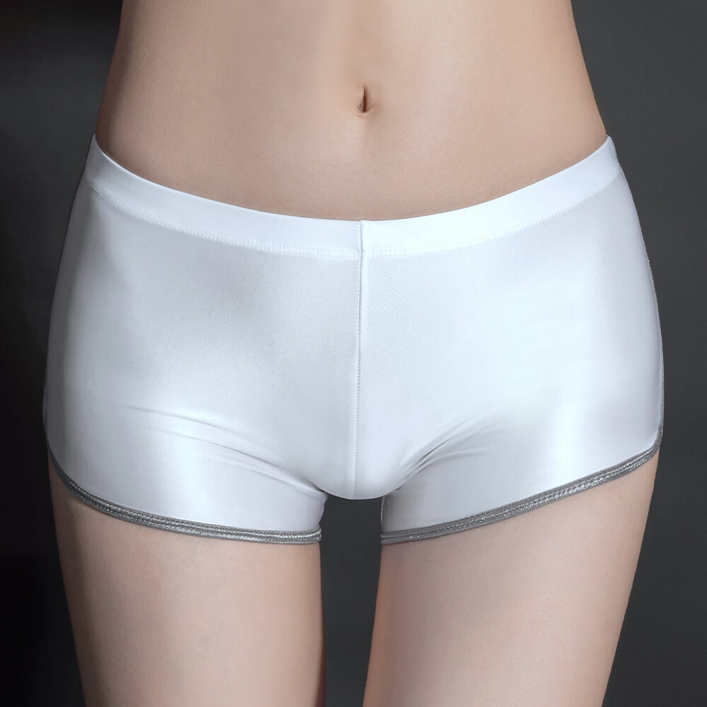 1/4 Pack Lot Womens Sexy Satin Panties Briefs Boyshorts Boxer Shorts Lingeries