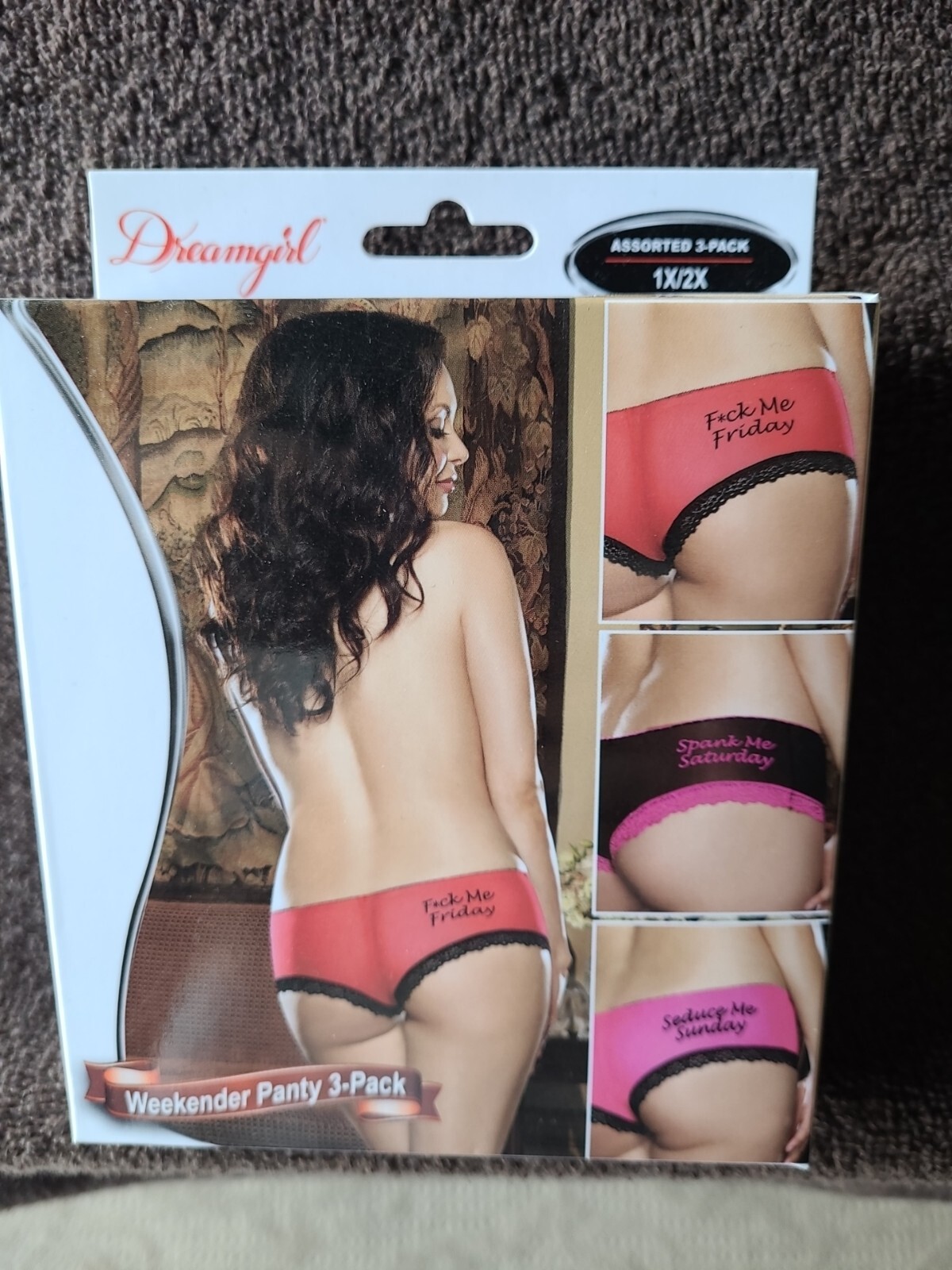 Weekender Panty 3 Pack Queen Size (1x/2x)