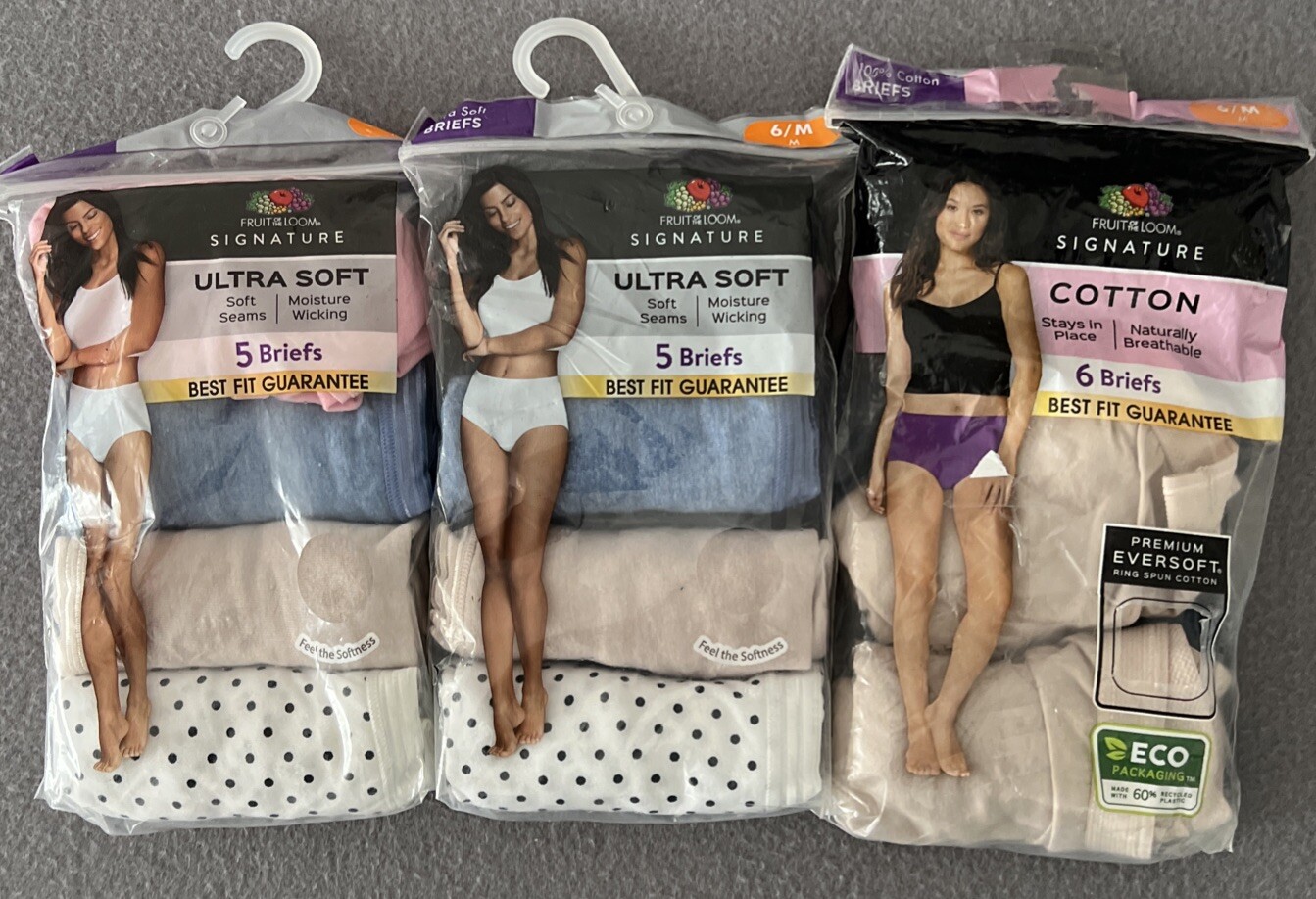 Fruit Of The Loom Women’s Panties Misc. Lot Of 11 Size 6/M Medium New