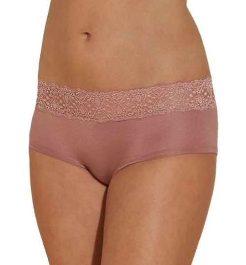 NWT COSABELLA GIULA0721 “Giulia” Modal / Lace Hotpants, Boyshorts, Beige, Italy