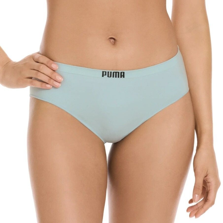 PUMA Med Underwear 4-Pack Seamless Bikini Underpants Medium Coverage Panties