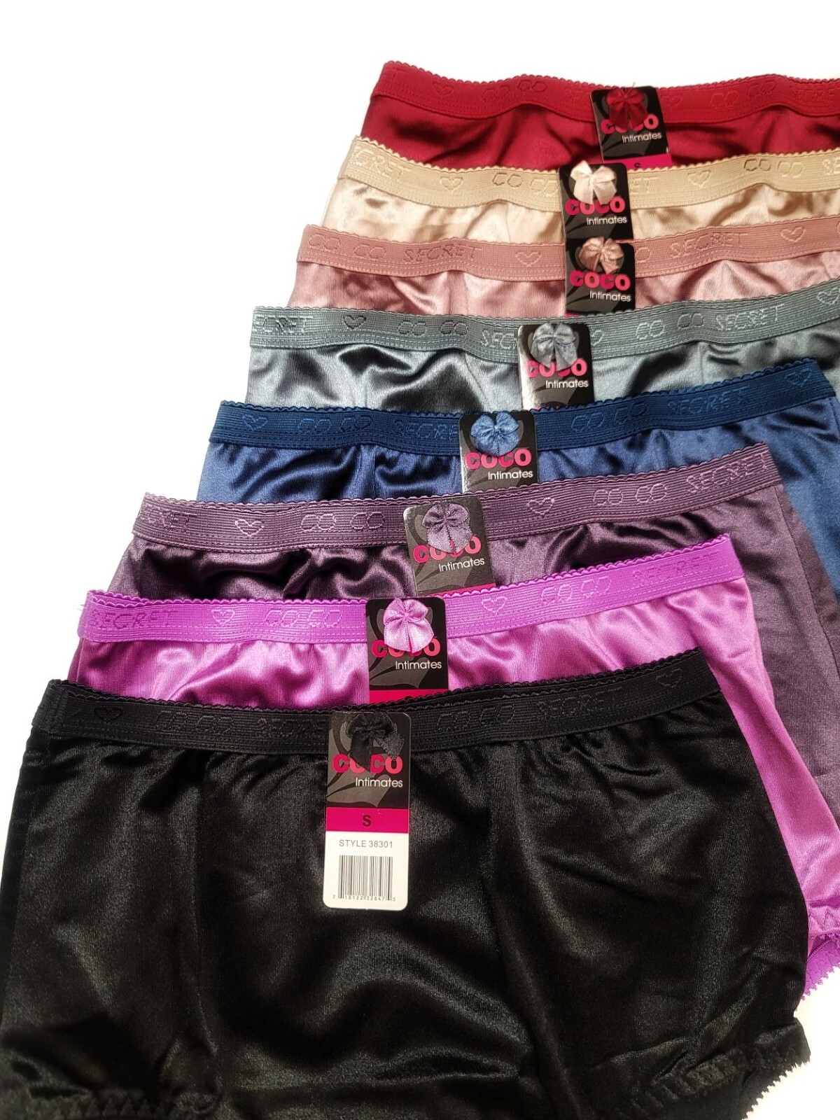Coco Secret Satin Lady High Waist Light Tummy Control Full Coverage Girdle Panty