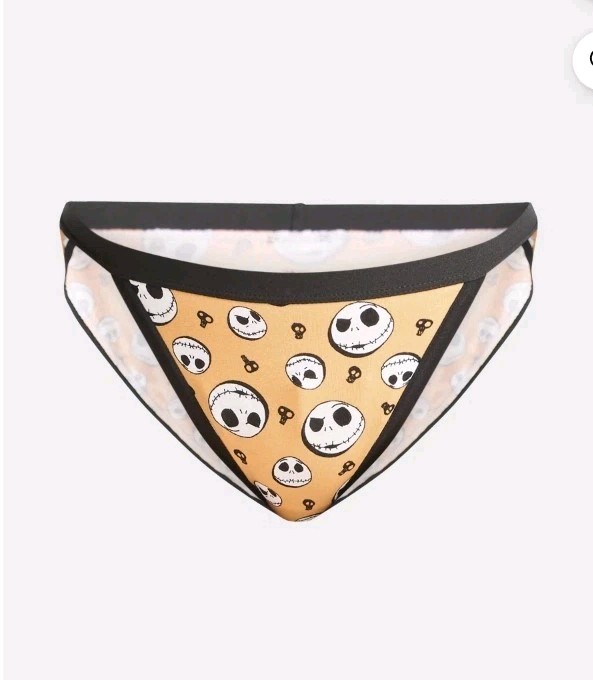 Disney Nightmare Before Christmas Women’s 3-Pack Halloween Bikini Panties, SZ XL