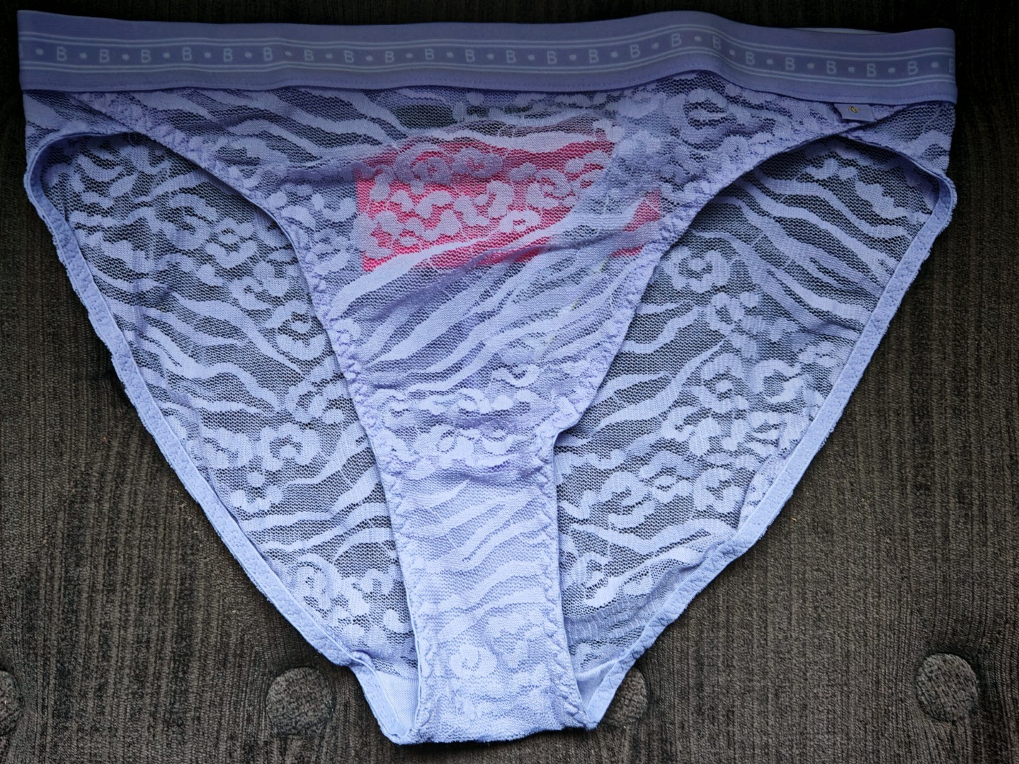 M&S Boutique Lilac High Leg Knickers Size Small or UK 8 To 10