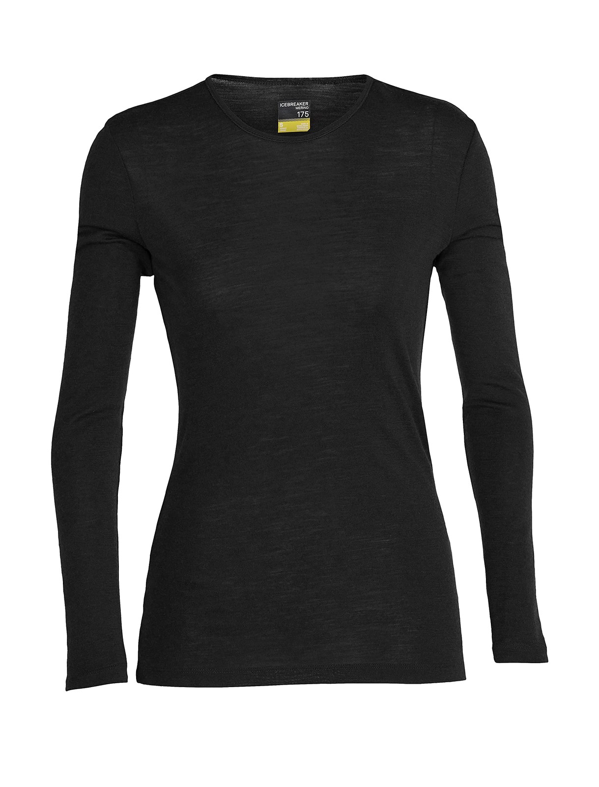 Women’s Long Sleeve Crewneck T-Shirt – 100% Merino Wool Thermal Base Layer fo…
