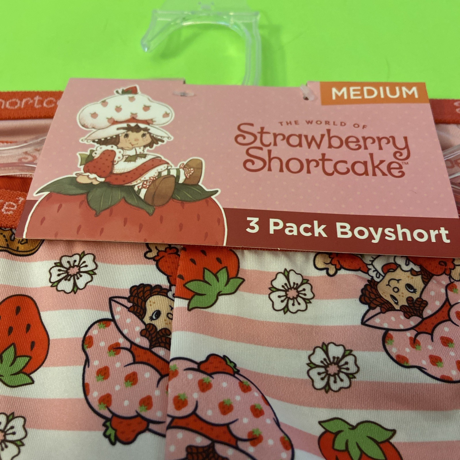 STRAWBERRY 🍓 SHORTCAKE Juniors Boy Short 3-pack / MEDIUM