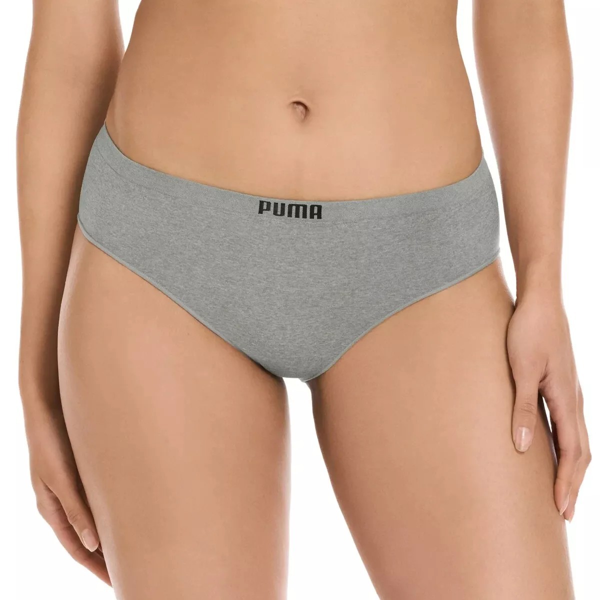 Women’s Puma 4 Pack Multicolor Seamless Bikini Underwear, 1801466 Multi Sizes