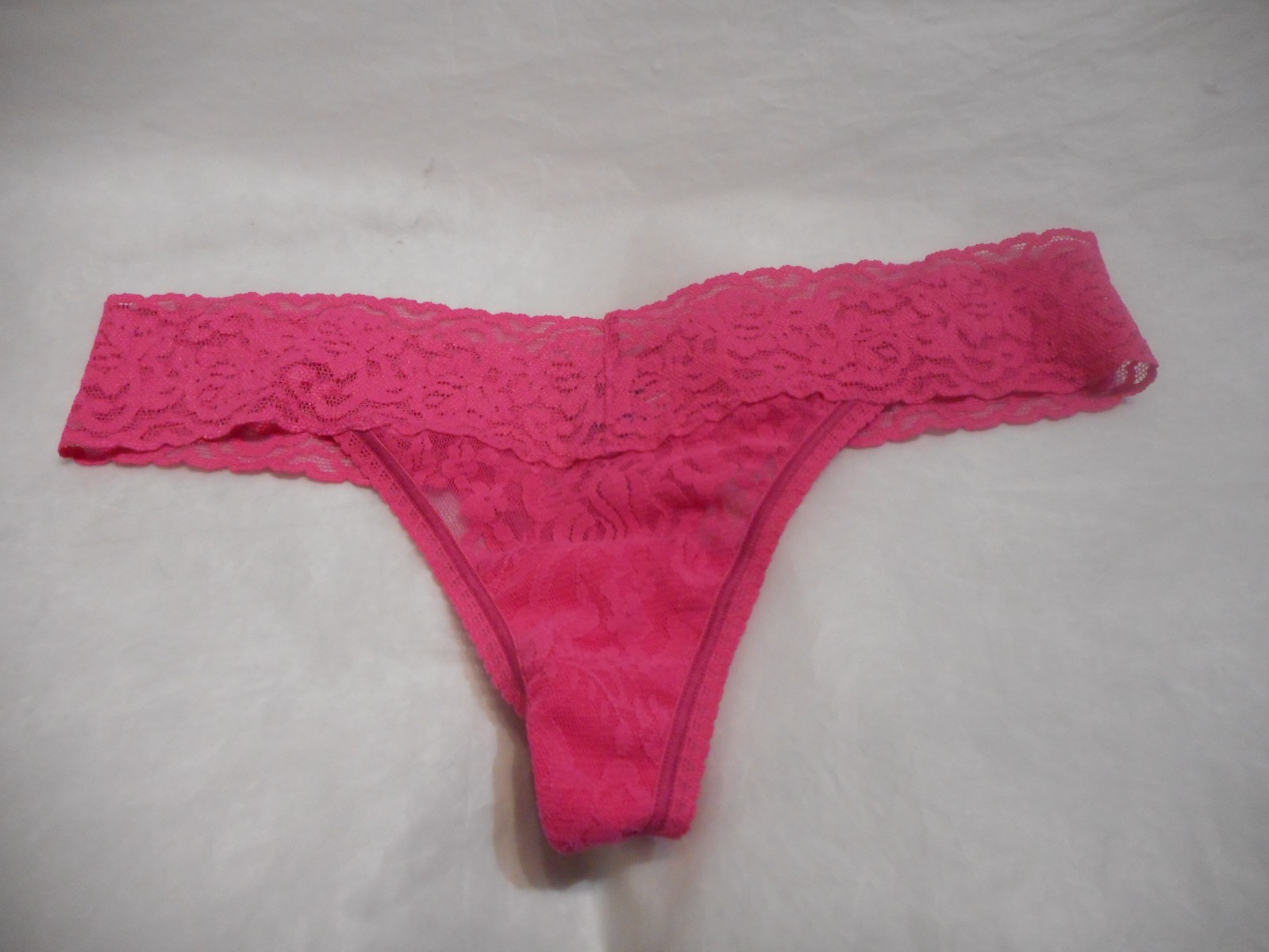 Felina Lingerie Women’s Pink Thong Lace Panty Small/Medium & Large/Extra Large