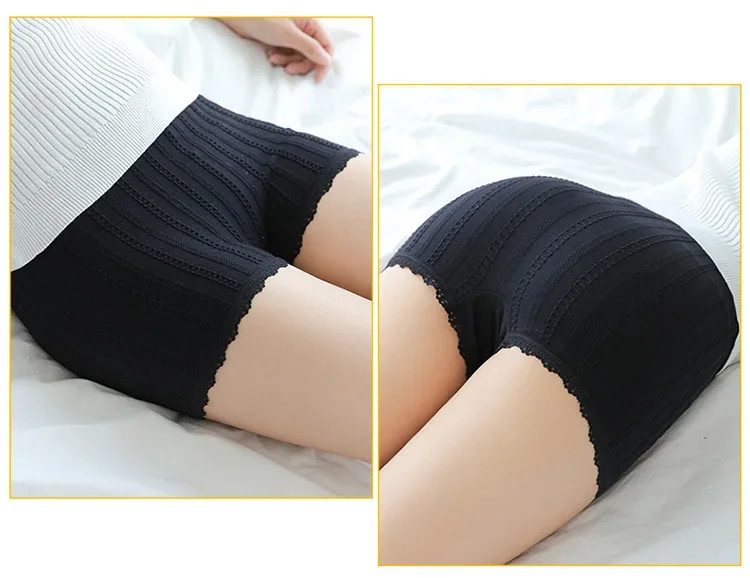 Lace Seamless Safety Shorts High Stretch Briefs Under Skirt Panty Underwear