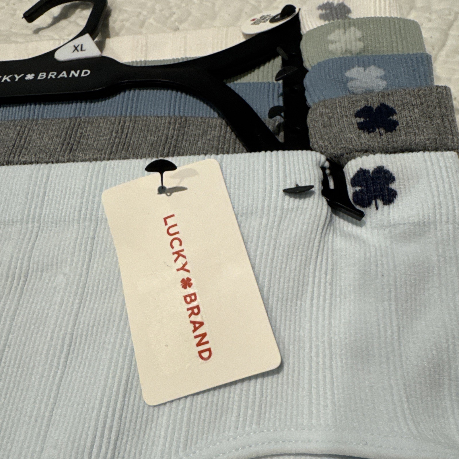 Lucky Brand Los Angeles Women’s 5 Pair Pack Seamless Hipster Panties Size XL