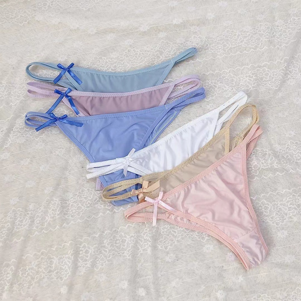 Soft Cotton Lace Briefs Thongs Underwear for Women Designed for Breathability