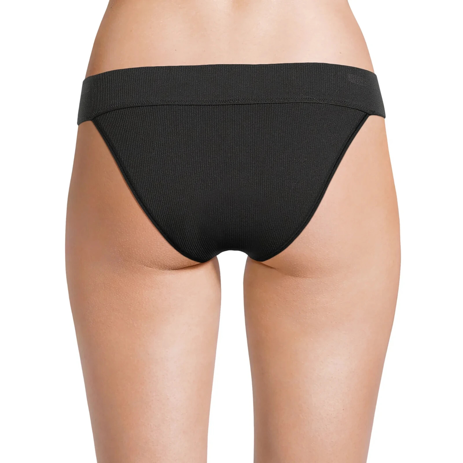 No Boundaries Women’s Seamless Low Rise Bikini Panties Size X-LARGE Black