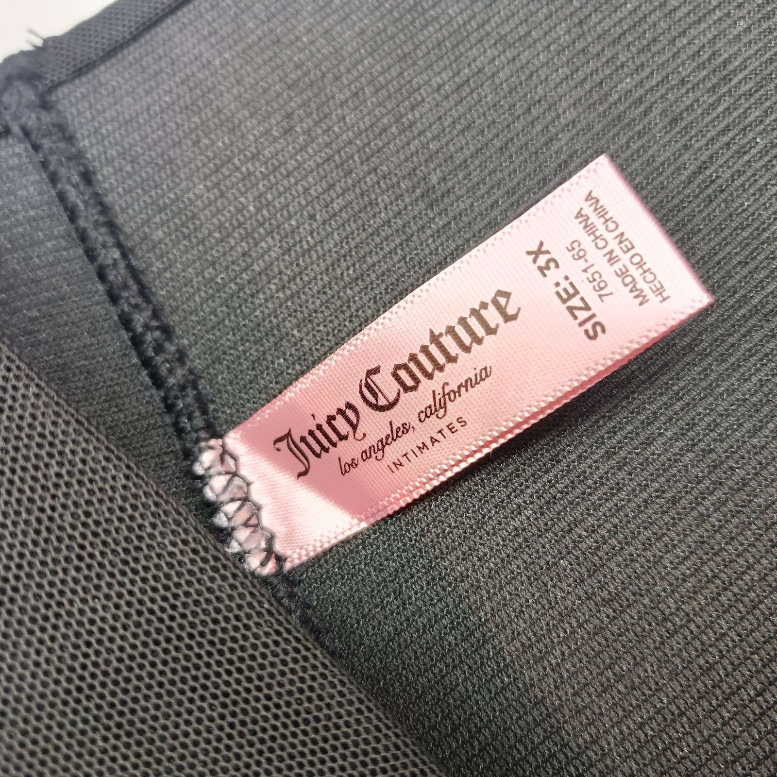 JUICY COUTURE JC7651 2PKA COMPRESSION WAIST MESH SHAPING BRIEF PANTIES 3X NWT