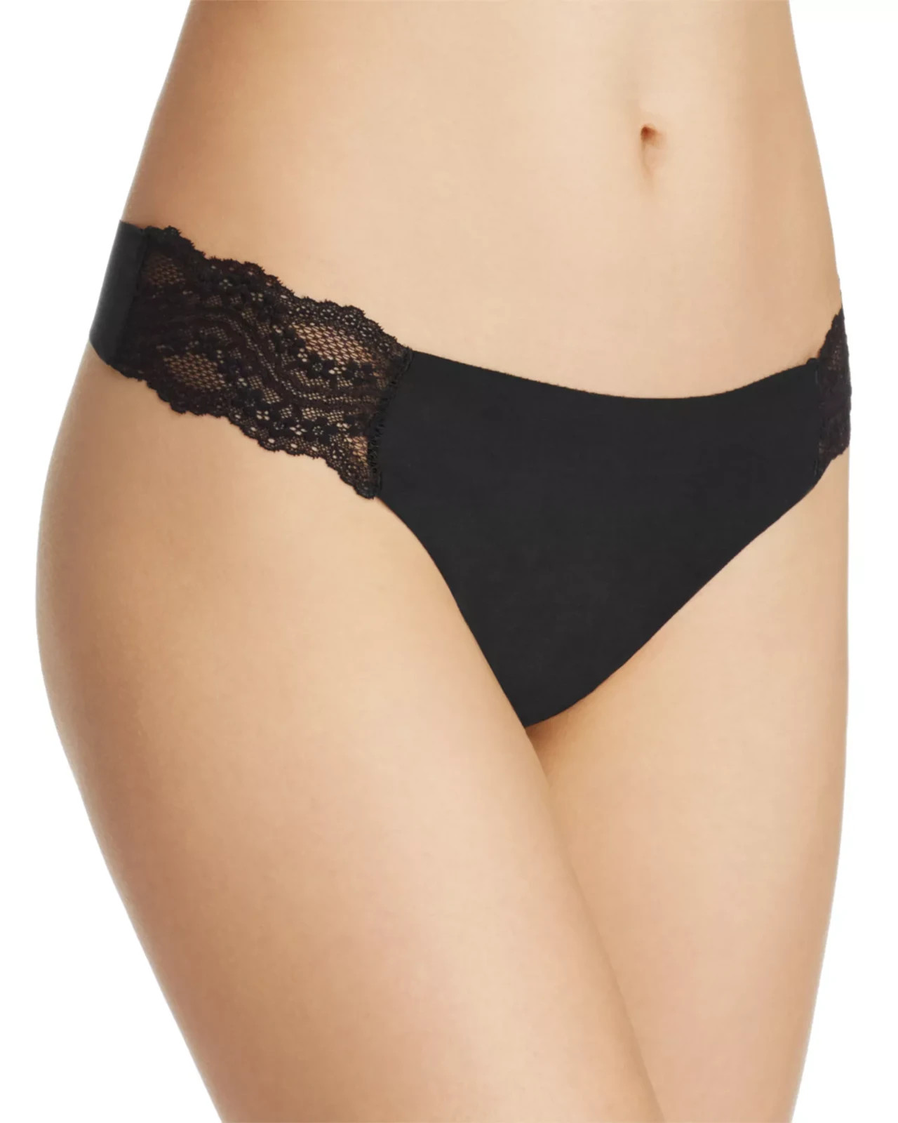b.tempt’d by Wacoal b.bare Thong Black Size M 1039