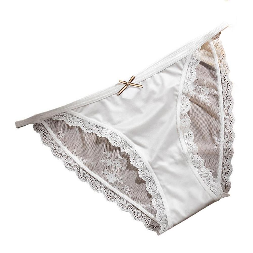 Quick Drying Satin Underwear for Women with Lace Thin Straps and Seamless Fit