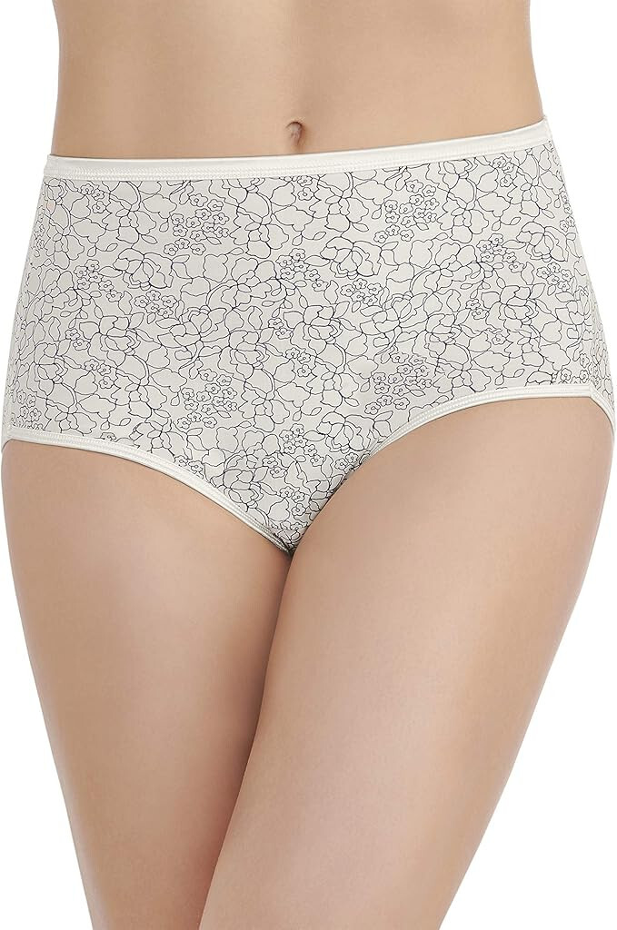 4 Pairs Vanity Fair Illumination BRIEF 13109 Mixed PRINTS 6 7 8 9 10
