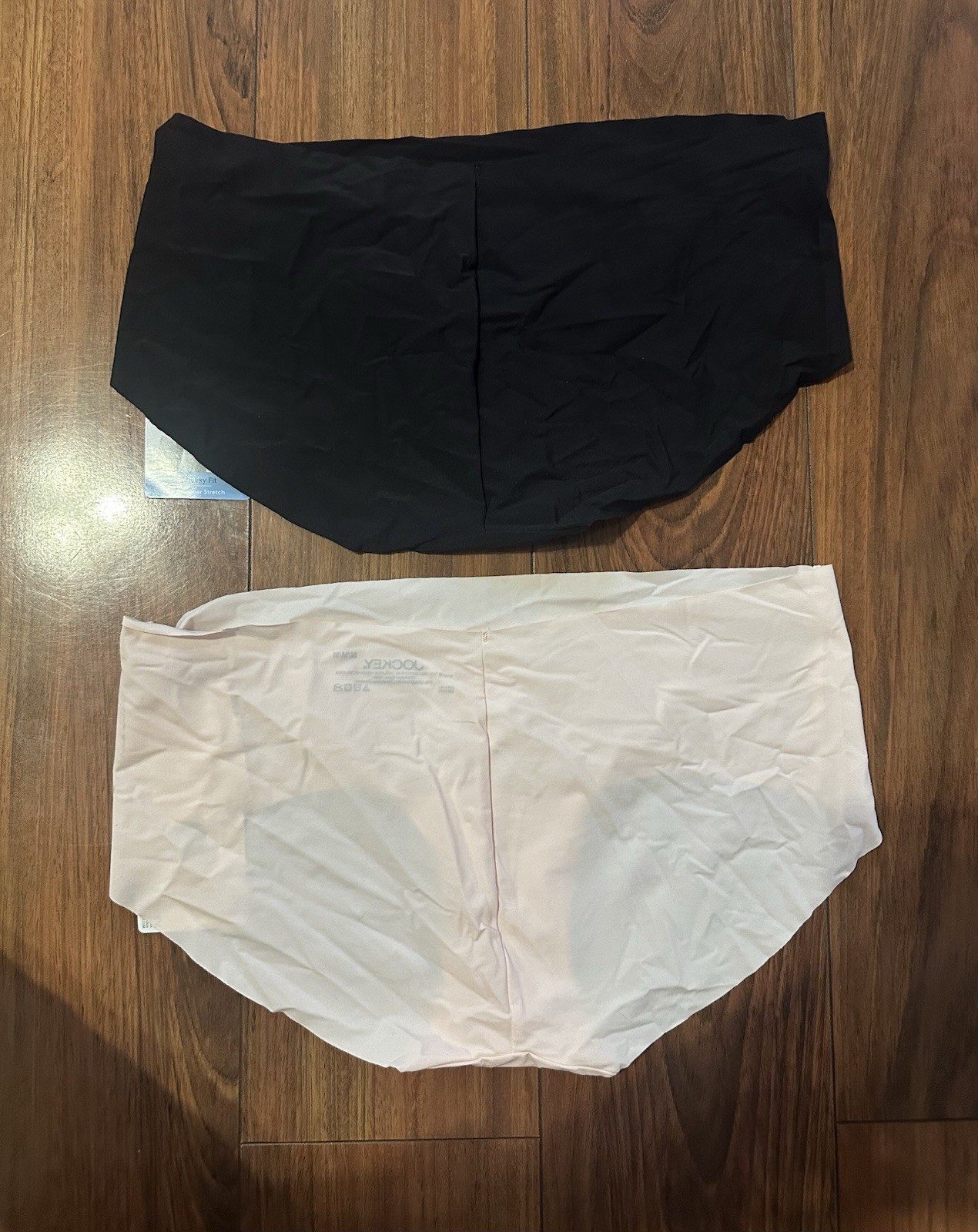 3 RACHEL ZOE Jockey Women’s Medium Boyshort Panties Black Pink Microfiber Cheeky