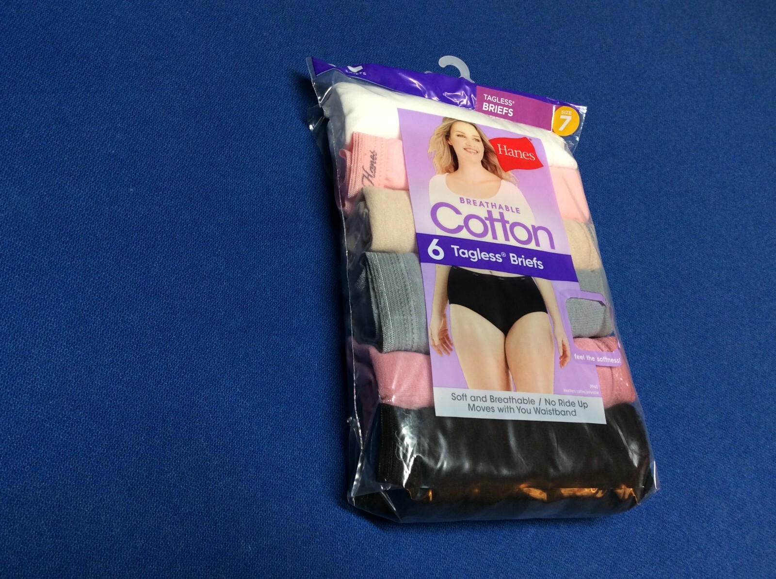 Women’s underwear: Hanes cotton briefs available in various sizes & colors 6 pk