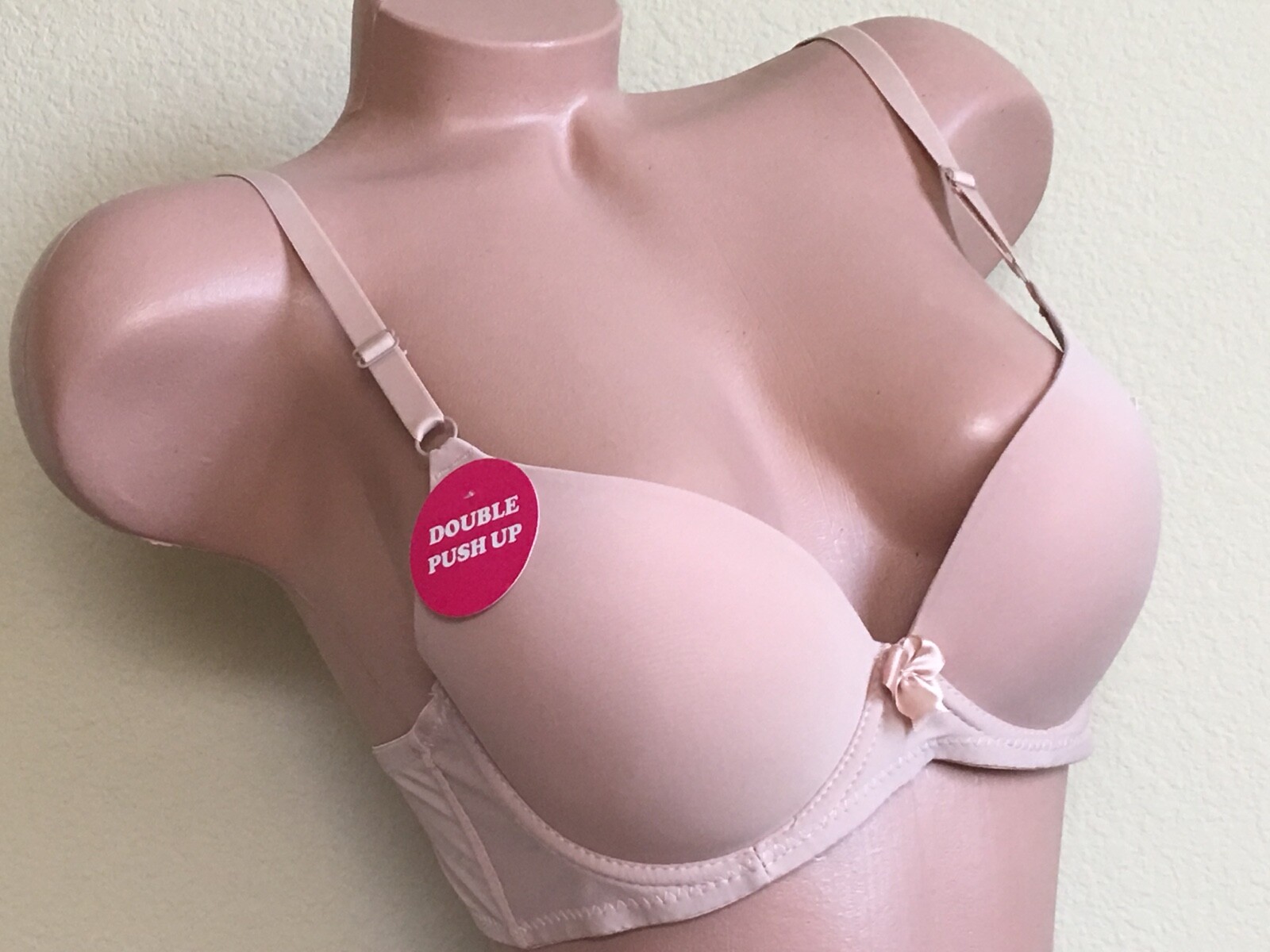 3- 6 Bras T-shirt Women’s Max Lift Extreme Push Up Add 2 Cup Push-ups 99 32B-40C