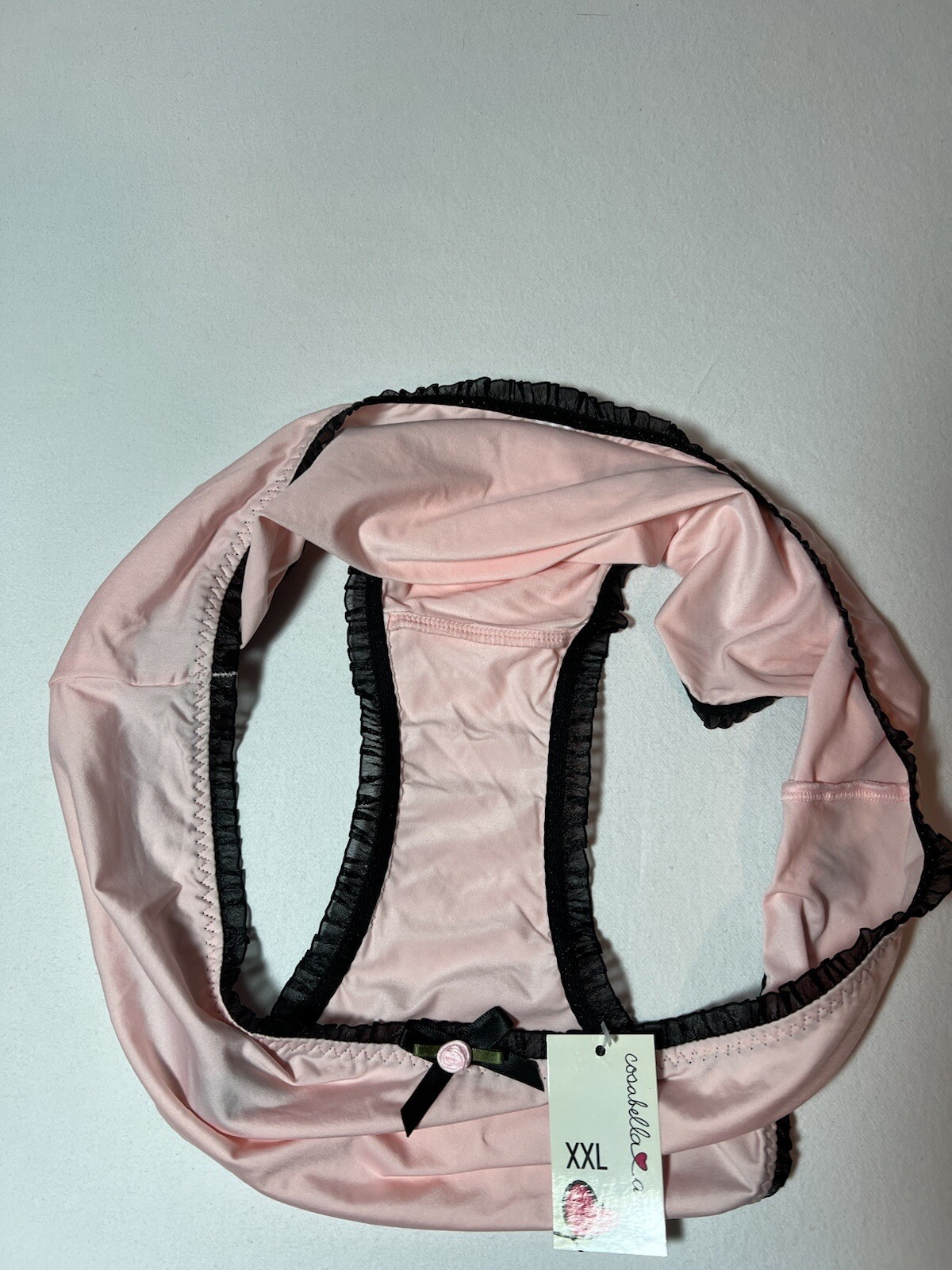 Silky Soft Cosabella Amore Pink Bikini 9/XXL 85% Nylon 15% Spandex NWT