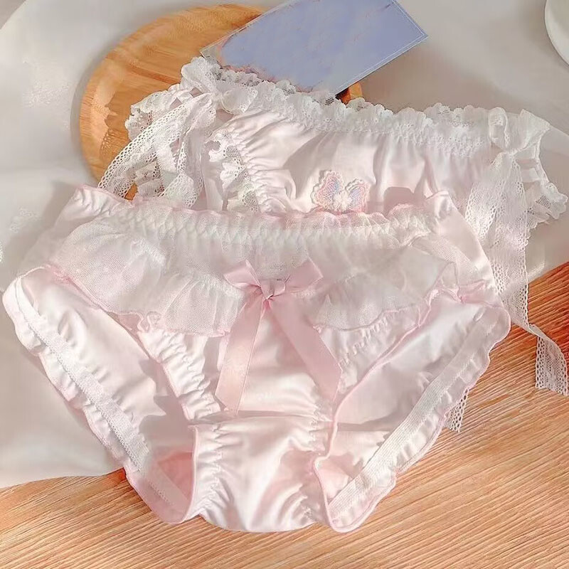 Lolita Girls Lace Panties Underpants Japanese Cute Briefs Princess Sexy Knicker