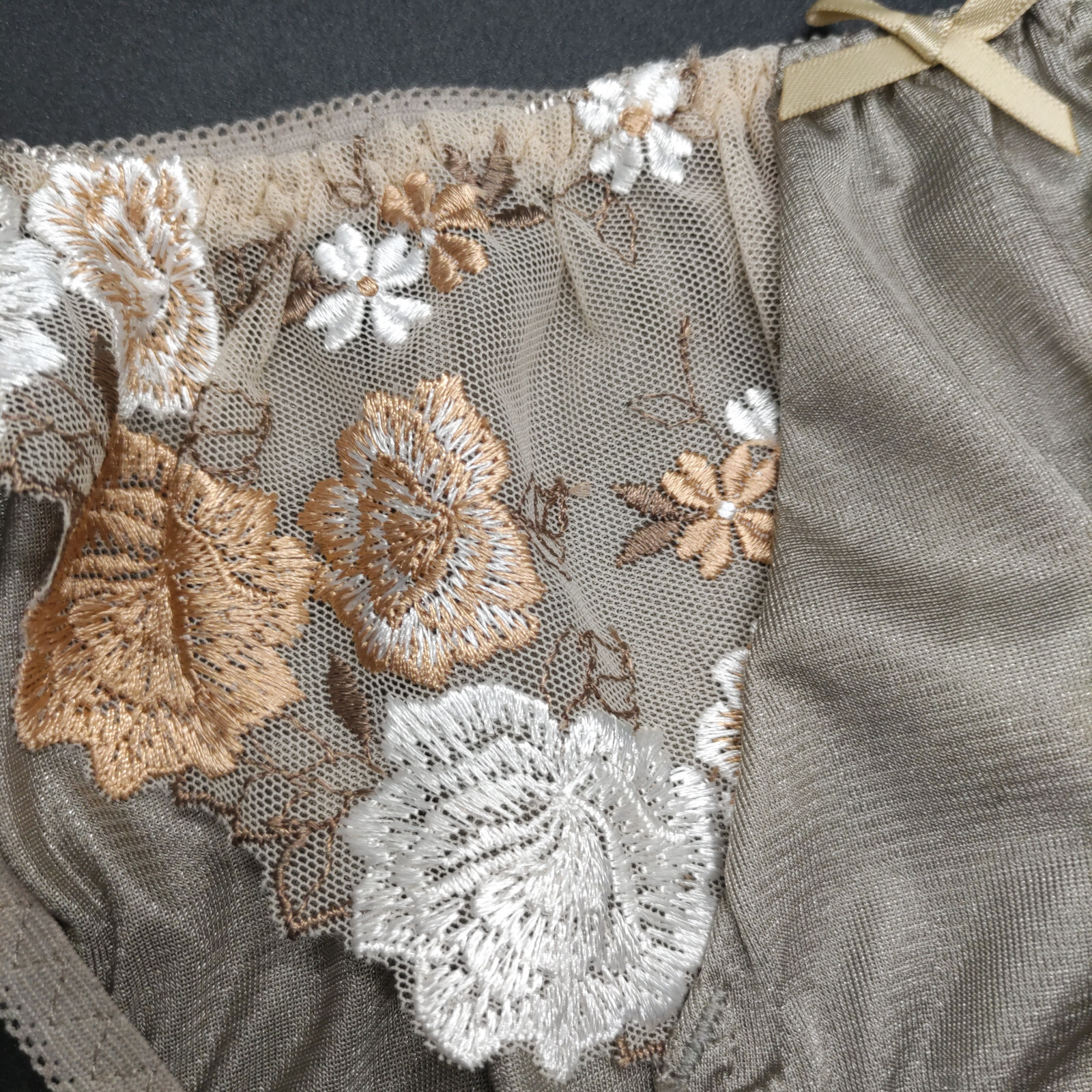 US SIZE XL SHINY NYLON TRICOT PANTIES from Japan
