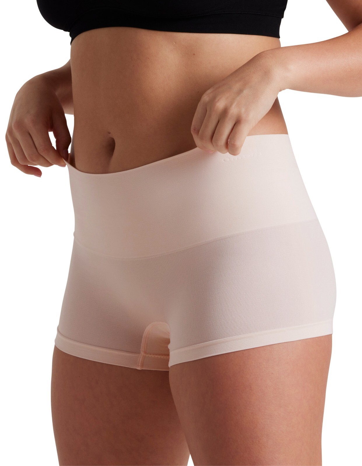 Ambra 2 Pack Smoothies Shortie Knickers Light Control – Navy/Lemonade