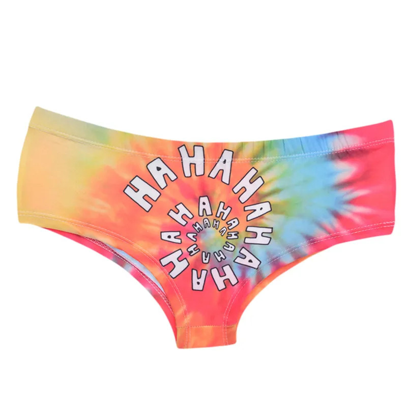 Printed Low Rise Panties Soft Stretch Breathable Briefs Comfortable Fit Wear