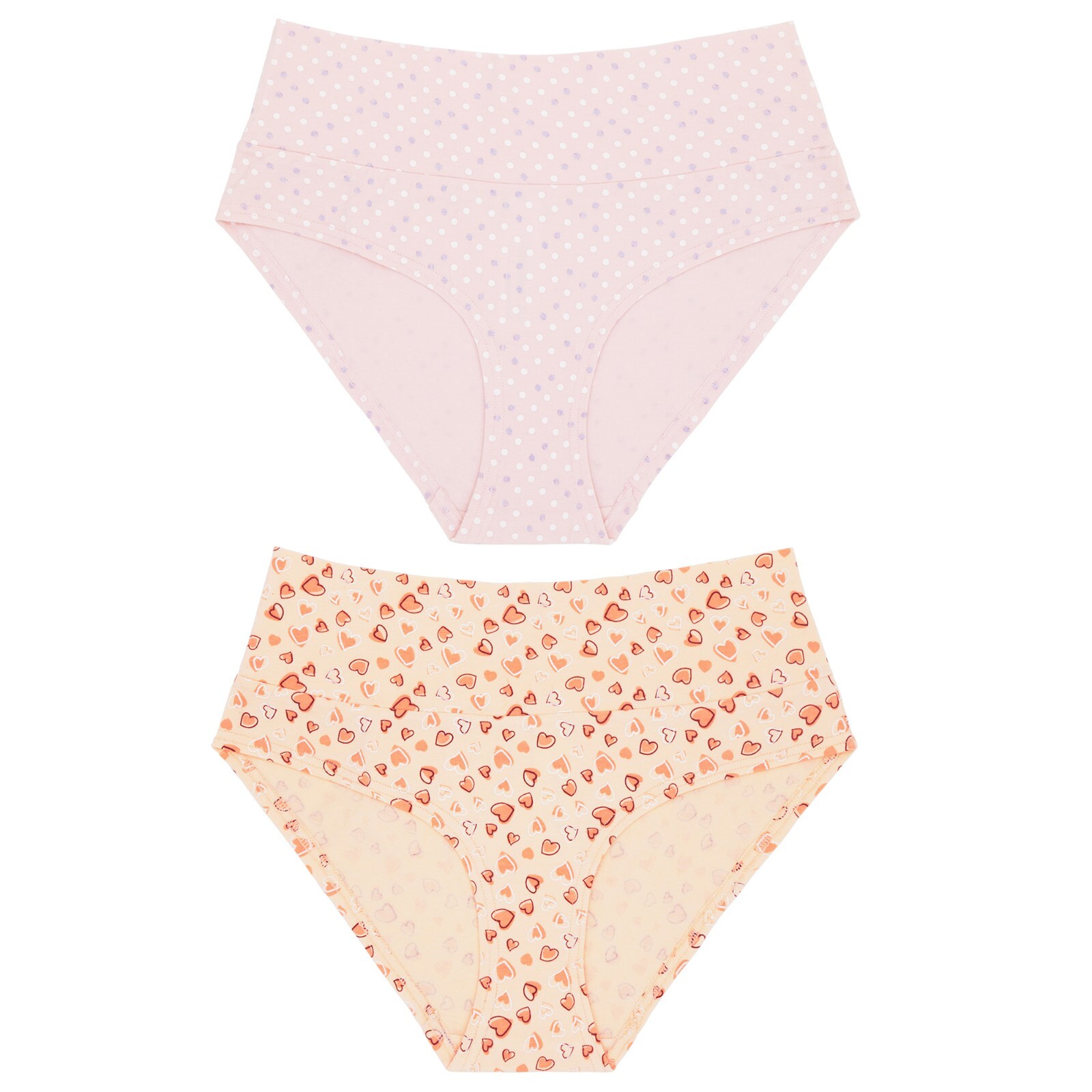 Curve Muse Women’s 100% Cotton Bikini Briefs Panties Underwear 6 Pack